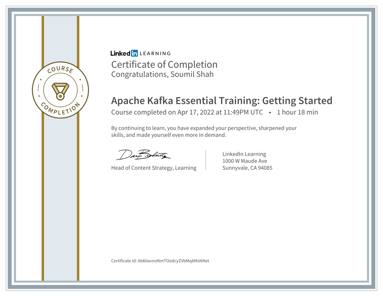 Apache Kafka Essential Training: Getting Started